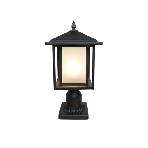 Modern Pillar Light - Bronze