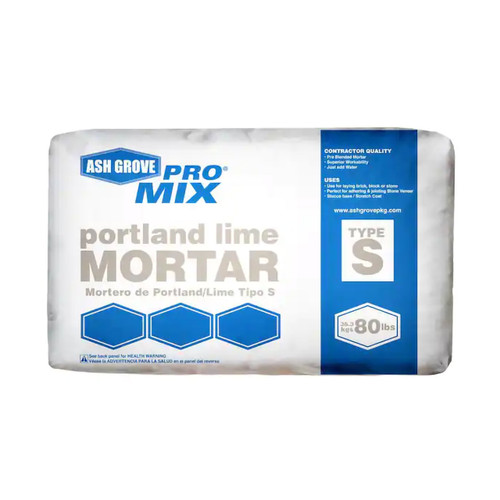 Ash Grove Pro Mix PortLime Type S 80 lb White