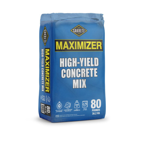Sakrete Maximizer 80 lb High-Yield Concrete Mix