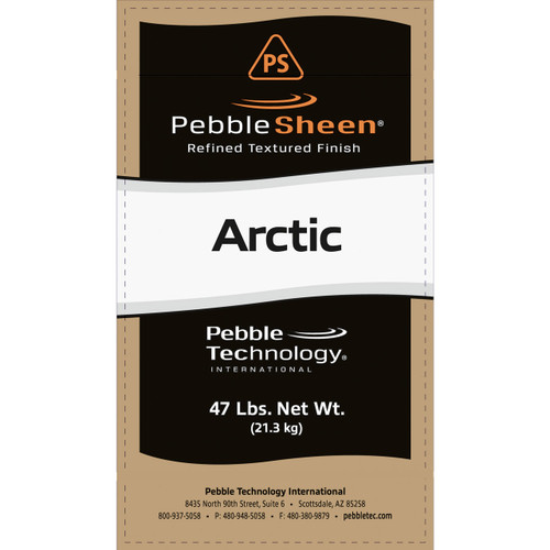 PebbleSheen 47lb Arctic