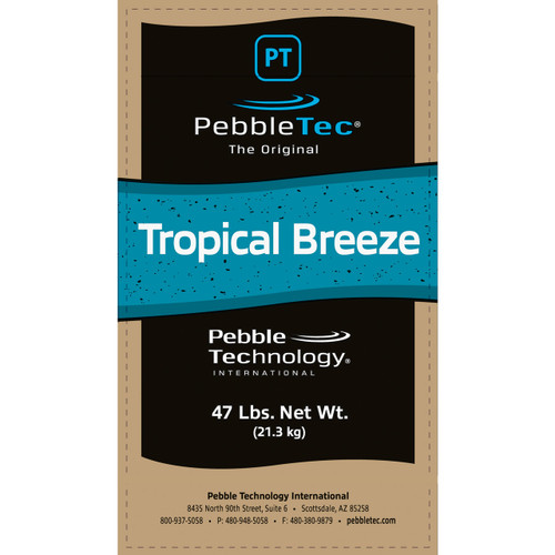 PebbleTec 47lb Tropical Breeze