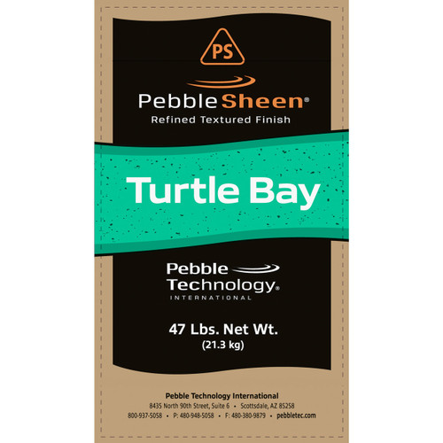 PebbleSheen 47lb Turtle Bay
