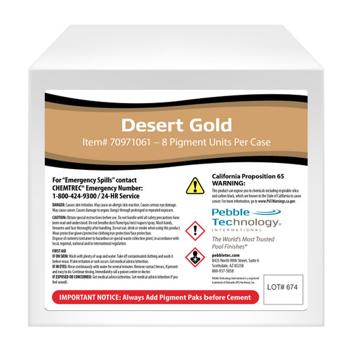 Pigment 4.18lb Desert Gold