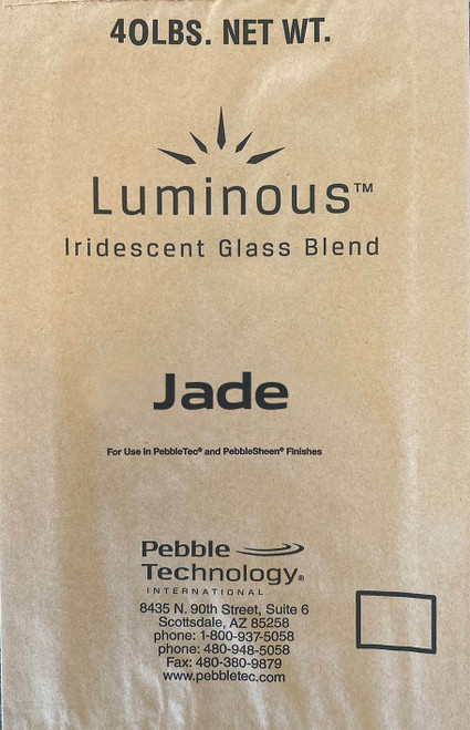 Glass Beads 40lb Jade