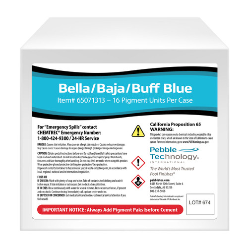 Pigment 0.84lb Bella Blue/Baja Blue/Buff Blue