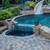 Artisan Round Cast Stone Fire Bowl Natural Gas