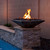 Square Natural Gas Fire Pit Natural