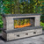 Melville Linear Fire Table Scandina Gray/Midnight Pre Built & Kits Other Melville Linear Fire Table Scandina Gray/Midnight Pre Built & Kits Other