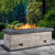 Melville Linear Scandina Gray/Midnight Fireplace Melville Linear Scandina Gray/Midnight Fireplace