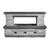 Melville Linear Scandina Gray/Midnight Fireplace Melville Linear Scandina Gray/Midnight Fireplace