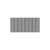 Line Post Extension Kit for Decorative Screen Panels Matte Black Line Post Extension Kit for Decorative Screen Panels Matte Black