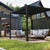 Aluminum Pergola 8' x 8' Matte Black Aluminum Pergola 8' x 8' Matte Black
