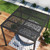 Aluminum Pergola 8' x 8' Matte Black Aluminum Pergola 8' x 8' Matte Black