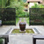 River Rock Decorative Screen Panel 3' x 6' Black River Rock Decorative Screen Panel 3' x 6' Black