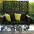 River Rock Decorative Screen Panel 3' x 6' Black River Rock Decorative Screen Panel 3' x 6' Black