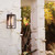 Republic LED Wall Mount Lantern in Black 1004BK-LV