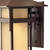 Harbor Medium LED Wall Mount Lantern in Anchor Bronze 2574AR-LV