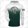  NEW ITEM! Harborfields Lacrosse Adult Ombre Badger Hoodie