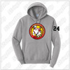 R.A.W. Lacrosse Port & Co. Hoodie Grey