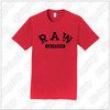 R.A.W. Lacrosse Adult Port & Company ® Fan Favorite ™ Tee - Red