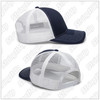 Huntington Lax -  Snapback Trucker Hat - Navy/White