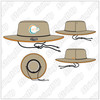 Long Island Surf Park - Pukka Boonie Bucket Hat - Khaki