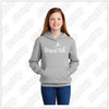 Dancin' Feet Youth Port & Company® Core Fleece Pullover Hooded Sweatshirt Grey