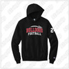Bulldogs Football Champion® Powerblend® Pullover Hoodie Adult