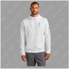 Fogo Lax Adult Nike Club Fleece Sleeve Swoosh Full-Zip Hoodie