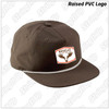 MooseLax Beach Rope Snapback Hat w/PVC Patch Logo
