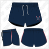 MacLax Lacrosse Throwback Lacrosse Girls Shorts w/Pockets Sublimated print