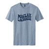 Maclax District® Perfect Blend® CVC Tee Blue Heather
