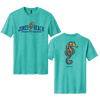 JBLA -  District® Perfect Blend® CVC Tee - Blue Heather