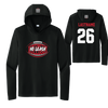**New** Bulldogs Football - Sport-Tek - Adult & Youth Posi-UV Pro Long Sleeve Hoodie  - Black