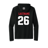 **New** Bulldogs Football - Sport-Tek - Adult & Youth Posi-UV Pro Long Sleeve Hoodie  - Black