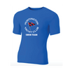 Huntington Yacht Club - A4 - Short Sleeve Compression Crew - Royal