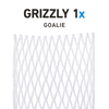 String King 12D Grizzly 1X Mesh White