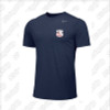 CSH Tennis Nike Short Sleeve Dri-Fit - NAVY