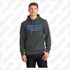 Duke Sport-Tek® Super Heavyweight Hooded Sweatshirt - Charcoal Heather