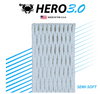 East Coast Dyes ECD Hero 3.0 Semi-Soft Mesh Stringing White