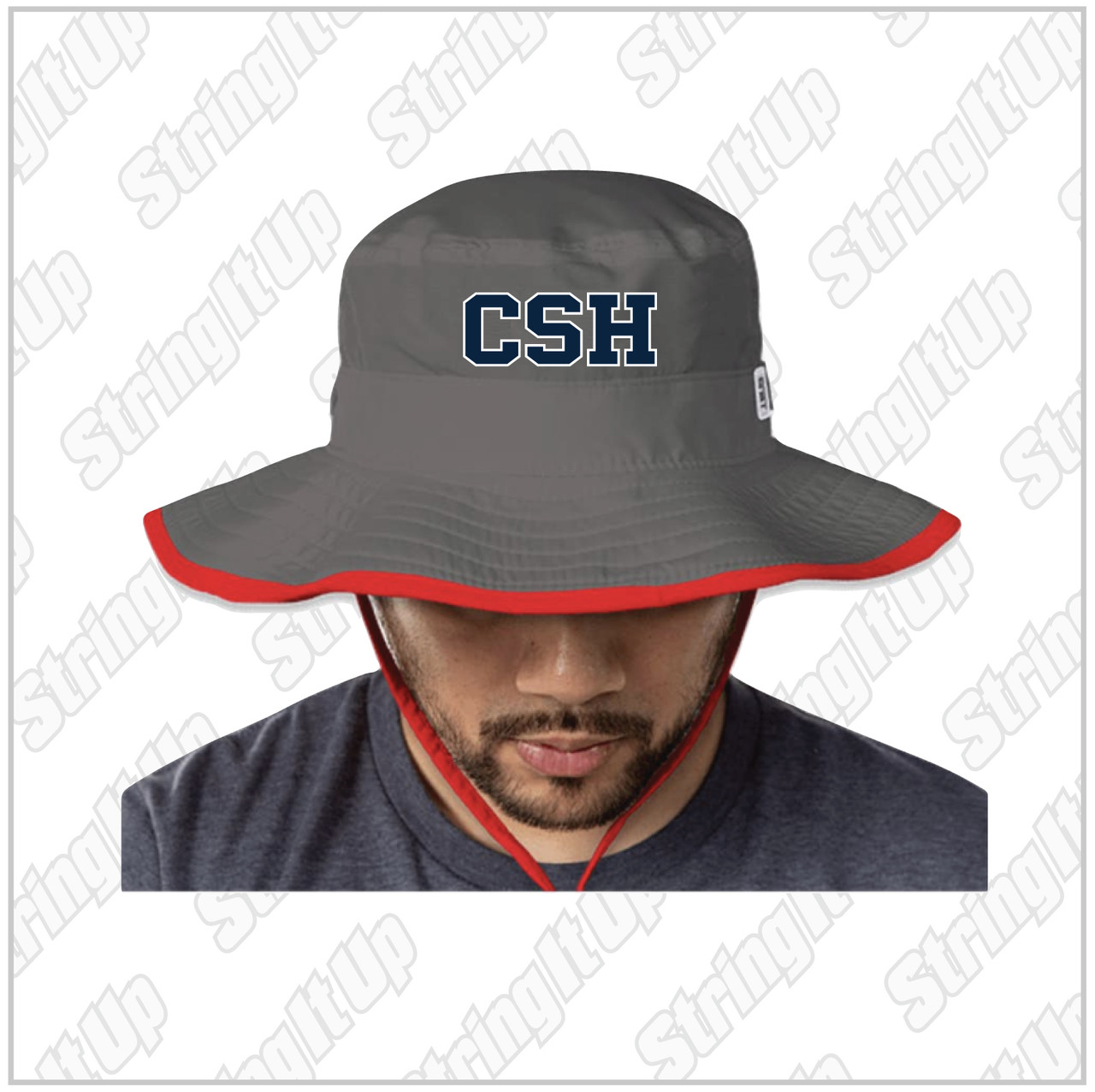 Bucket hats with string lacrosse Clearance