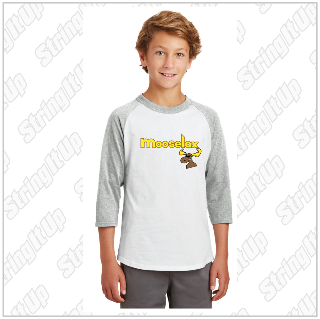 Sport-Tek Big Mens 3//4 Sleeve Colorblock Raglan Jersey