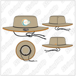 Long Island Surf Park - Pukka Boonie Bucket Hat - Khaki