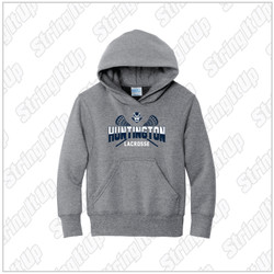 Huntington Lax Youth Port & Company® - Essential Fleece Pullover Hooded 