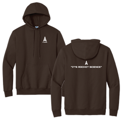 LURA Port & Co™ Essential Fleece Pullover Hooded Sweatshirt - Brown