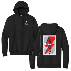 LURA Port & Co™ Essential Fleece Pullover Hooded Sweatshirt - Black