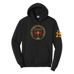 Huntington IFC Adult & Youth Port & Co. Fleece Hooded Pullover - Black