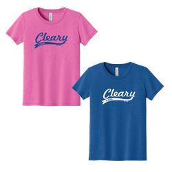 Cleary School BELLA+CANVAS® Youth Triblend Short Sleeve Tee