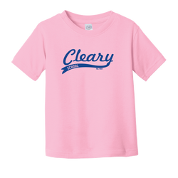 Cleary School Rabbit Skins™ Toddler Fine Jersey Tee - Pink