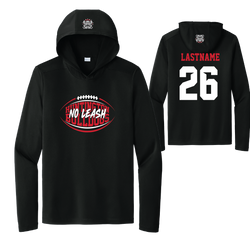 **New** Bulldogs Football - Sport-Tek - Adult & Youth Posi-UV Pro Long Sleeve Hoodie  - Black